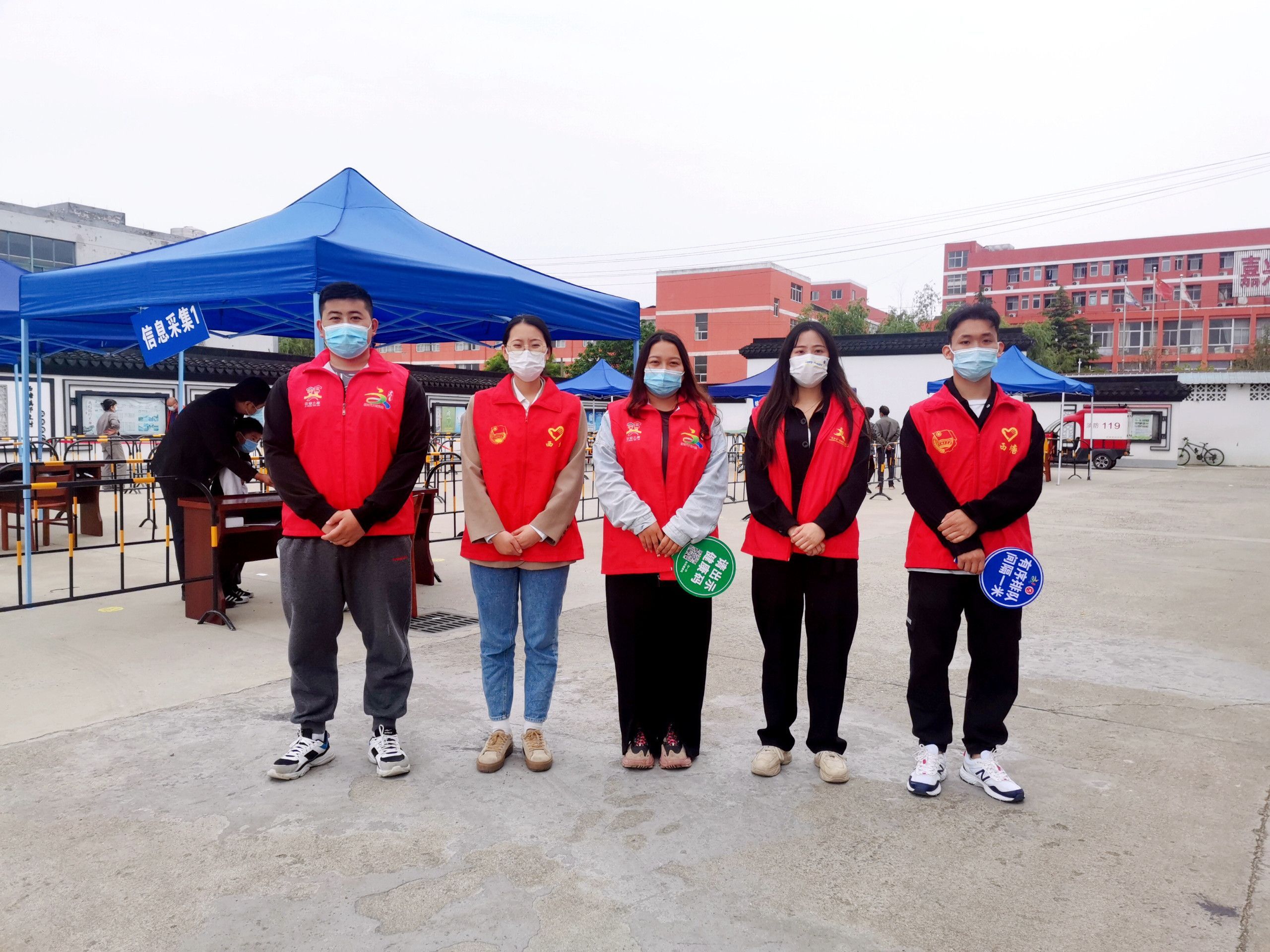 邊鋒機(jī)械集團(tuán),隔膜泵廠(chǎng)家,疫情防控,核酸檢測(cè)志愿者