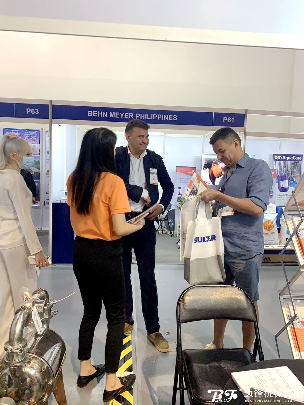 邊鋒機(jī)械集團(tuán)亮相菲律賓馬尼拉水處理展覽會(huì)